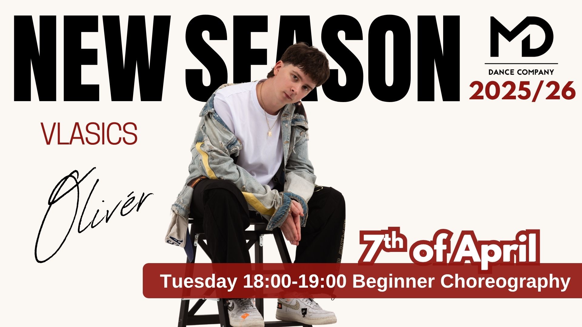 Új kezdő koreográfia óra Olivérrel