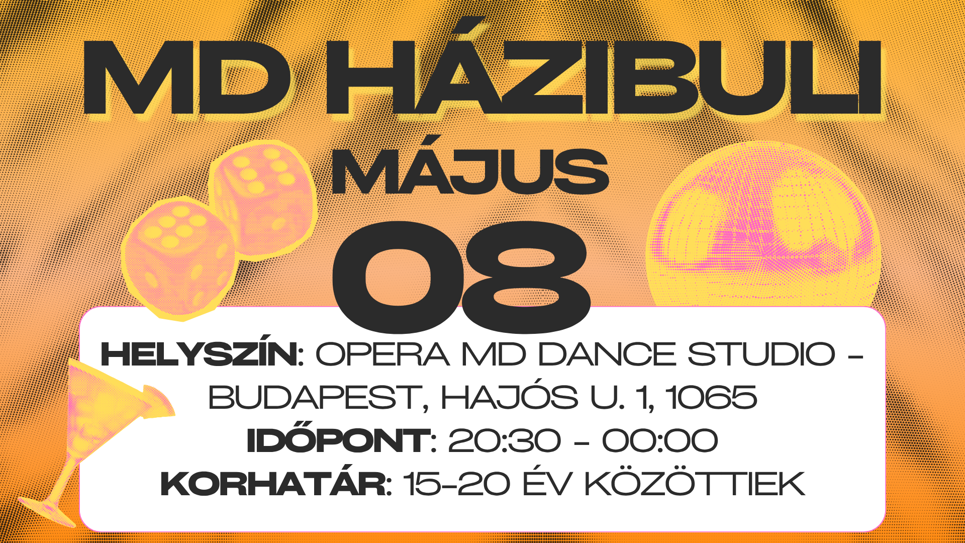 MD HáziBuli – Május 8. Péntek