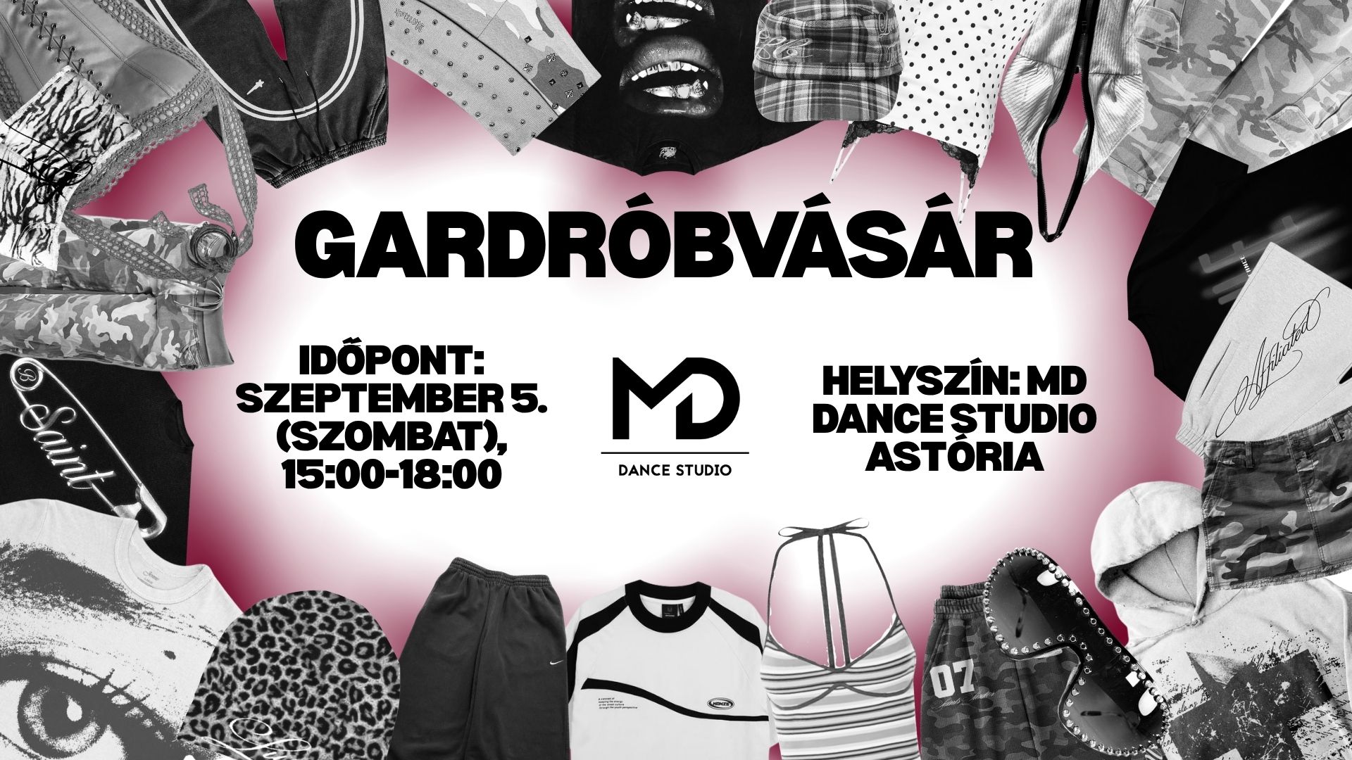 MD Gardróbvásár – szezonindító délután az Astória Stúdióban