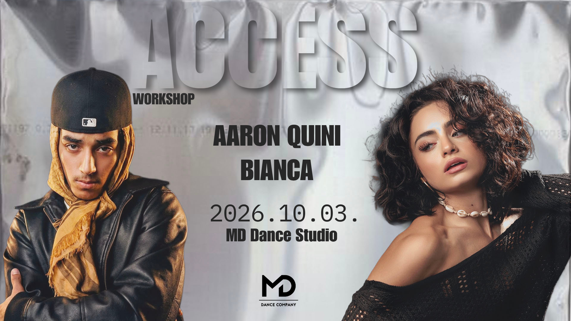 ACCESS WORKSHOP – OCTOBER 3.  BIANCA TORRES-APONTE & AARON QUINI – US